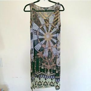 Citron Santa Monica 100% Silk Dress